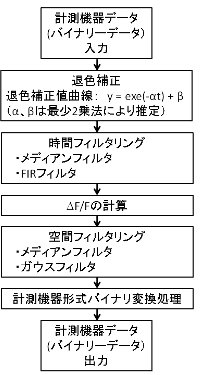 Ca2+ イメージングデータ処理